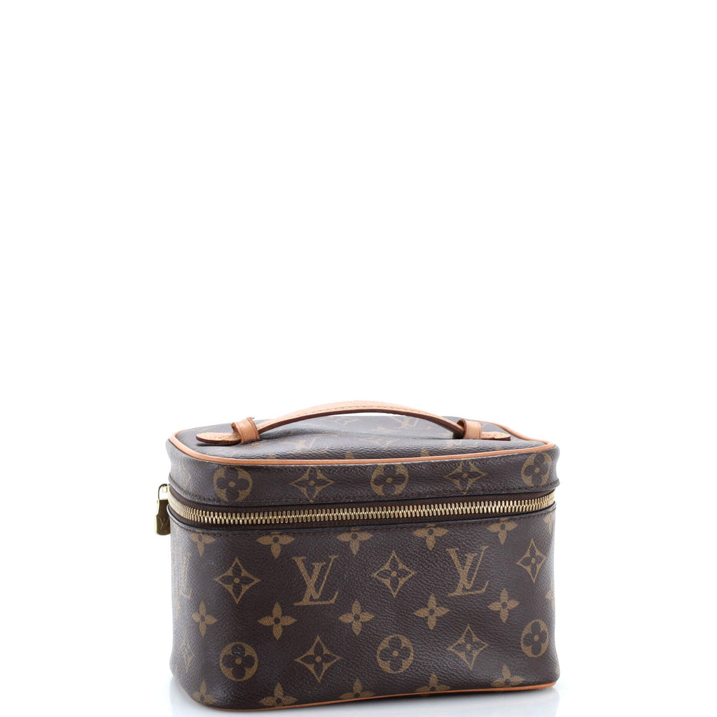Nice Vanity Case Monogram Canvas Mini
