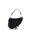 Saddle Handbag Leather Mini