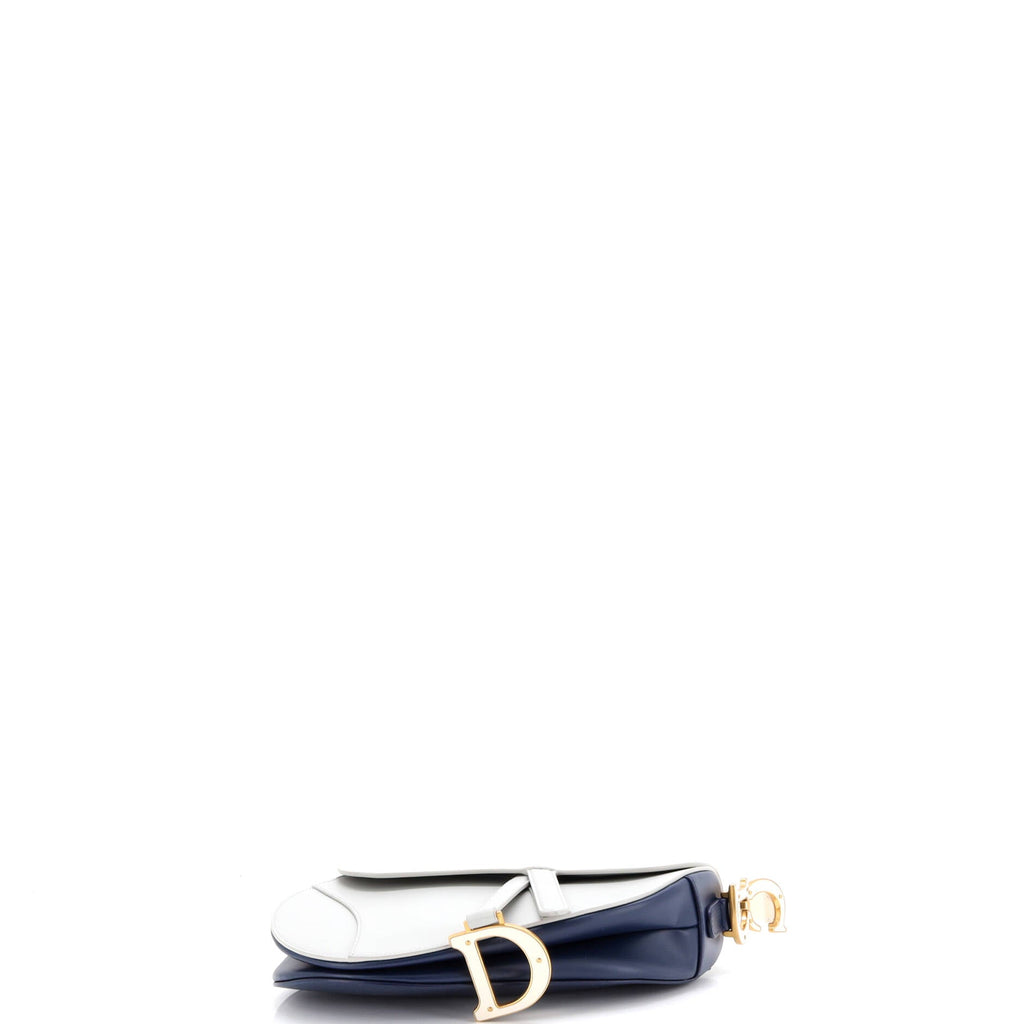 Saddle Handbag with Strap Leather Medium