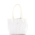 Anjou Reversible Tote Coated Canvas Mini