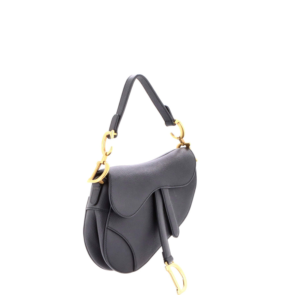 Saddle Handbag Leather Mini