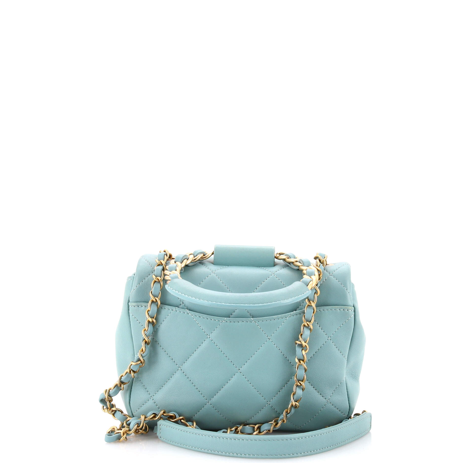 In The Loop Flap Bag Quilted Lambskin Small