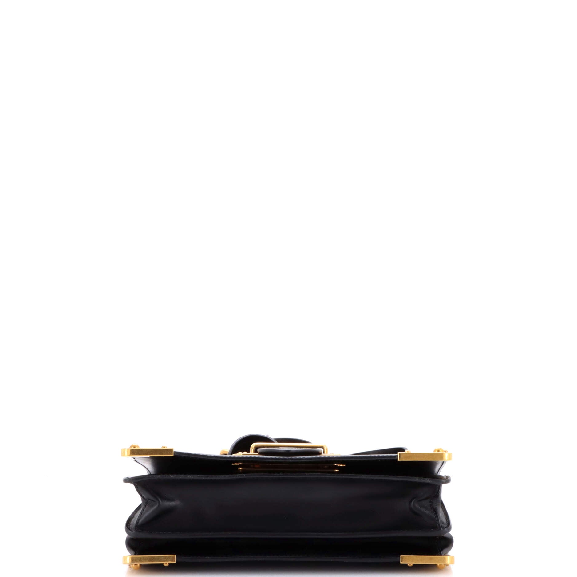 Cahier Crossbody Bag Leather and Saffiano Leather Large