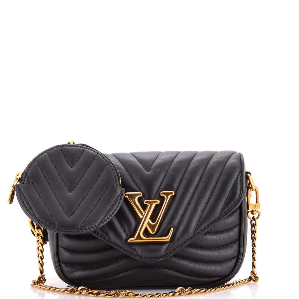 New Wave Multi Pochette Quilted Leather