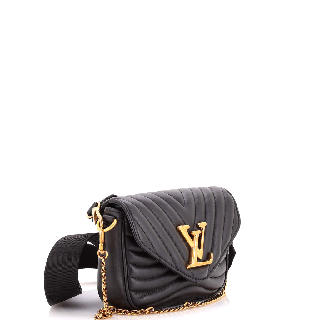 New Wave Multi Pochette Quilted Leather