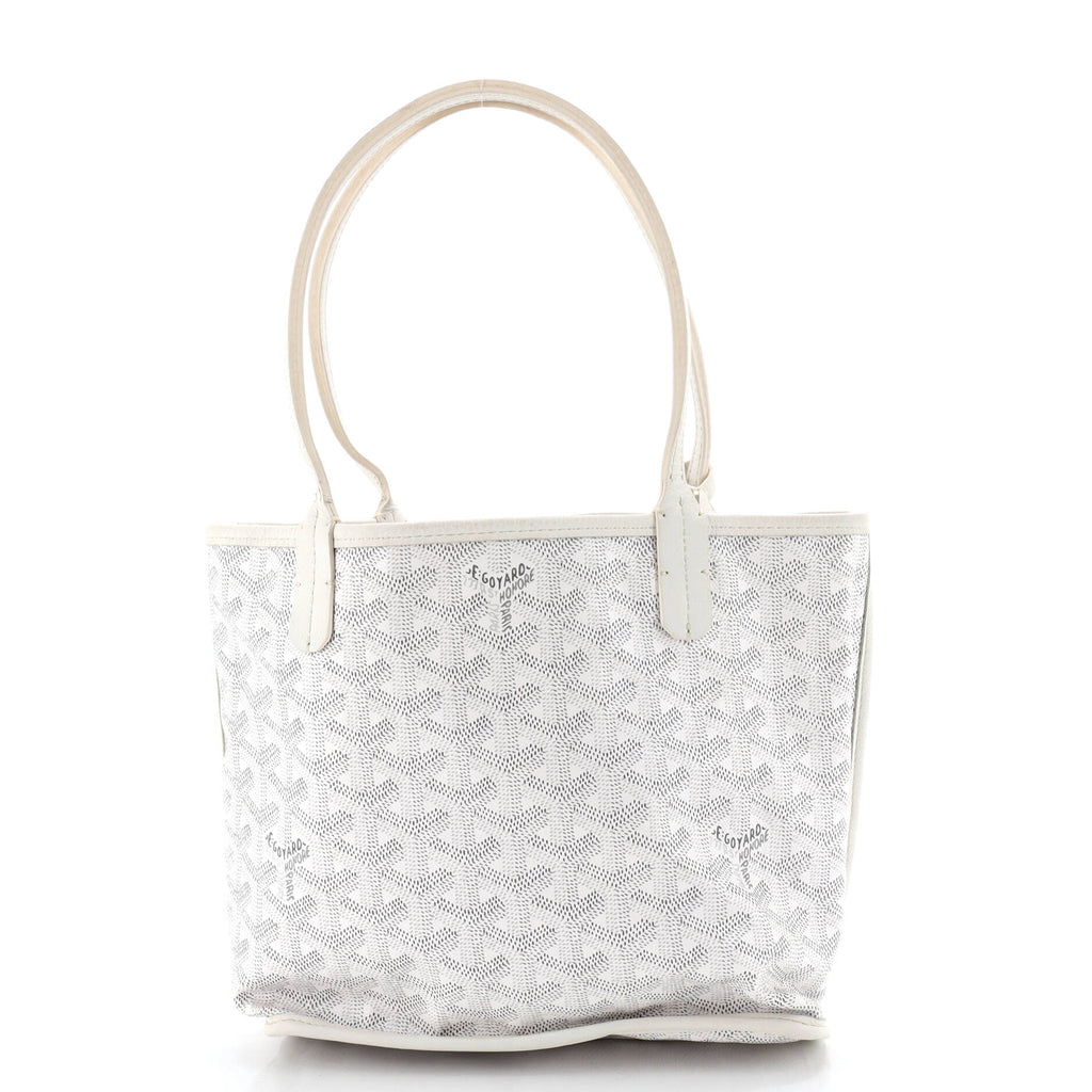Anjou Reversible Tote Coated Canvas Mini