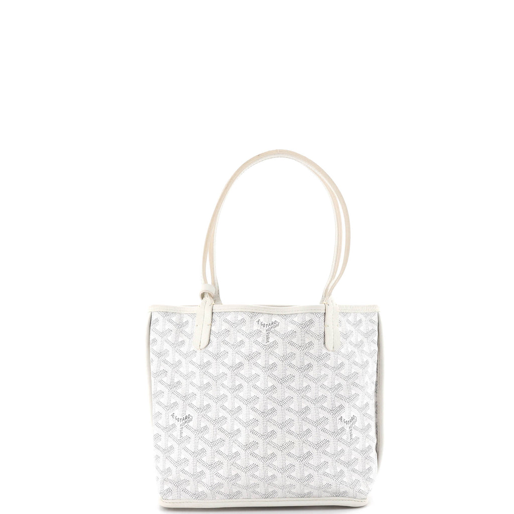 Anjou Reversible Tote Coated Canvas Mini