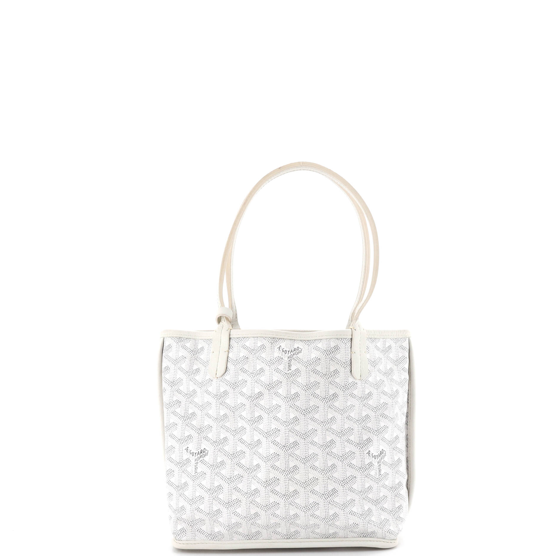 Anjou Reversible Tote Coated Canvas Mini