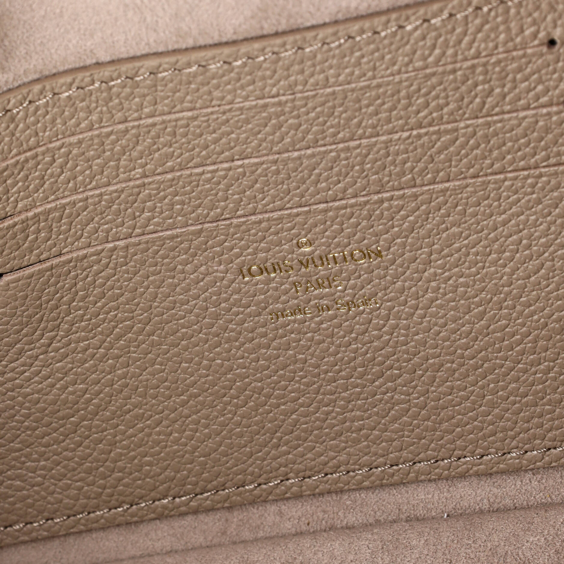 Ivy Wallet on Chain Bicolor Monogram Empreinte Giant