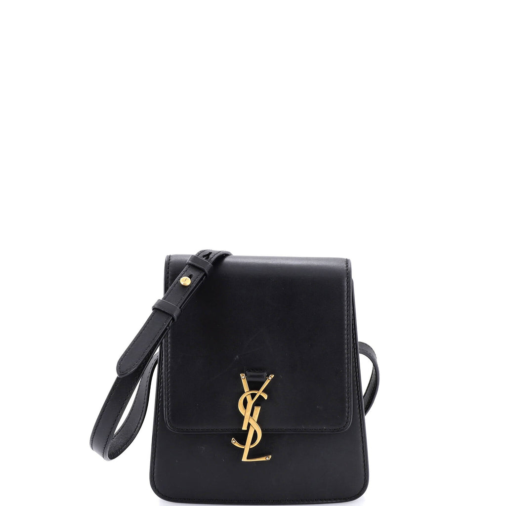 Kaia Flap Satchel Leather North South