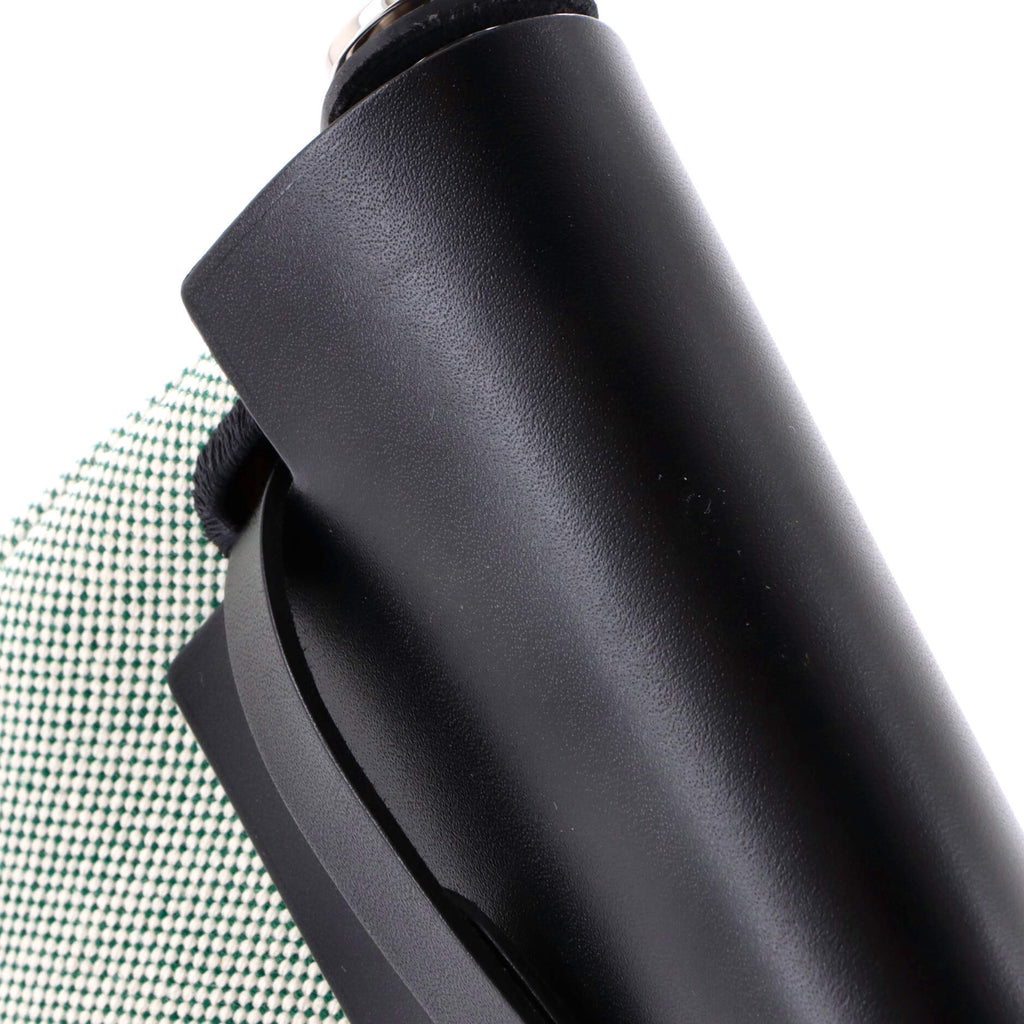 Herbag Zip Toile and Leather 20