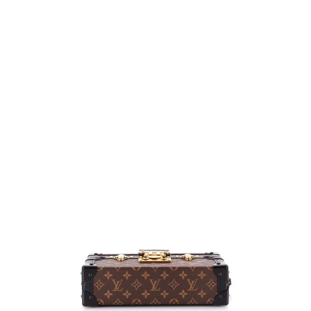 Petite Malle Handbag Monogram Canvas East West