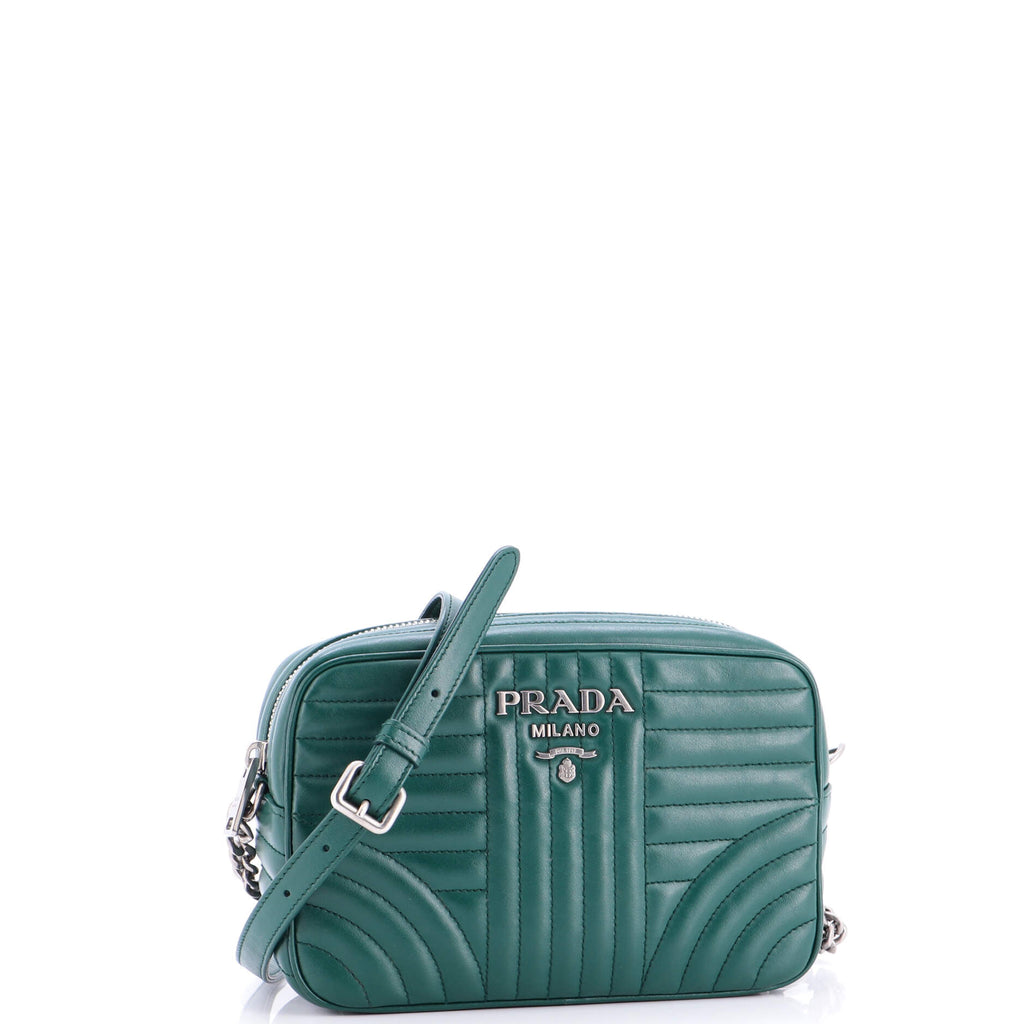 Camera Bag Diagramme Quilted Leather Small