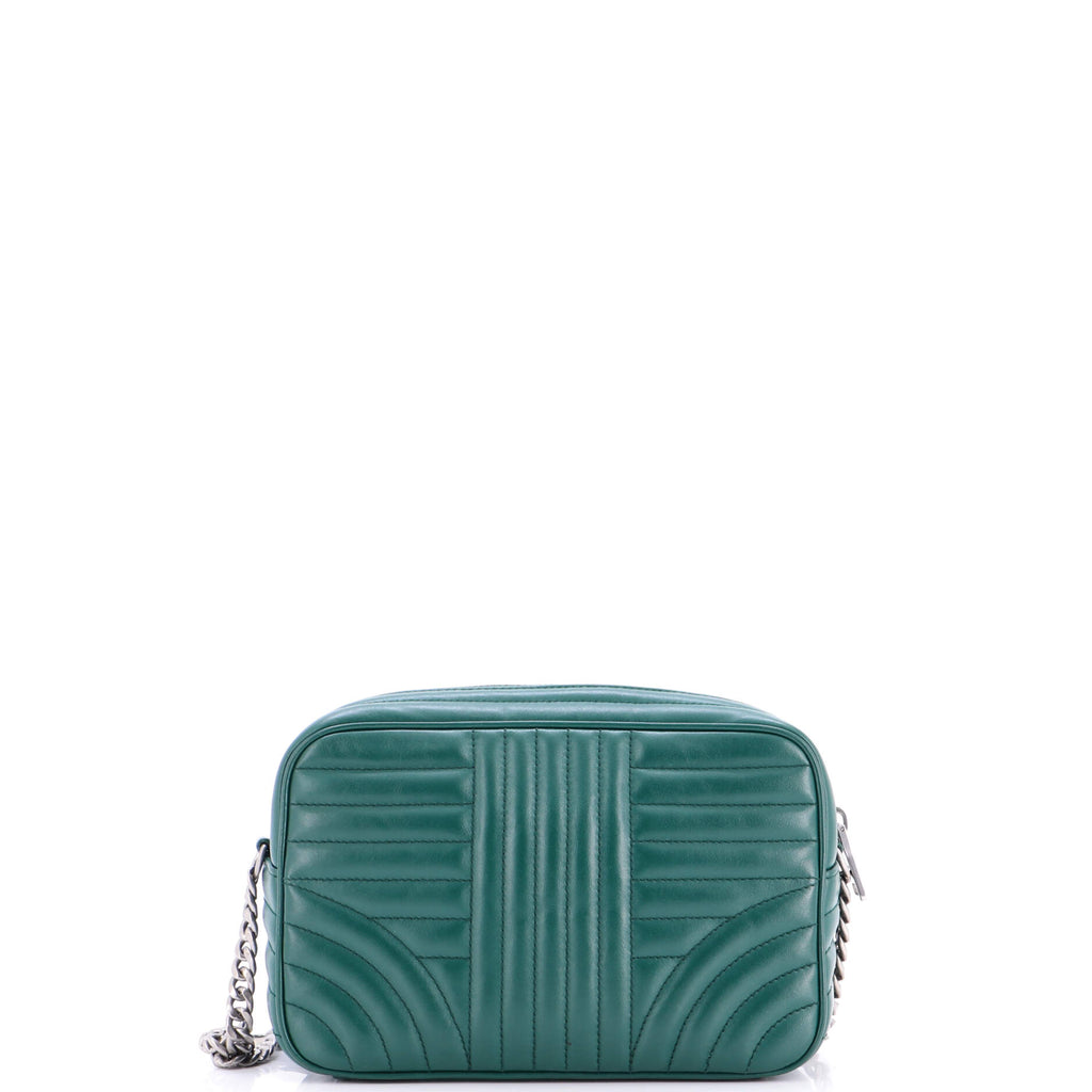 Camera Bag Diagramme Quilted Leather Small