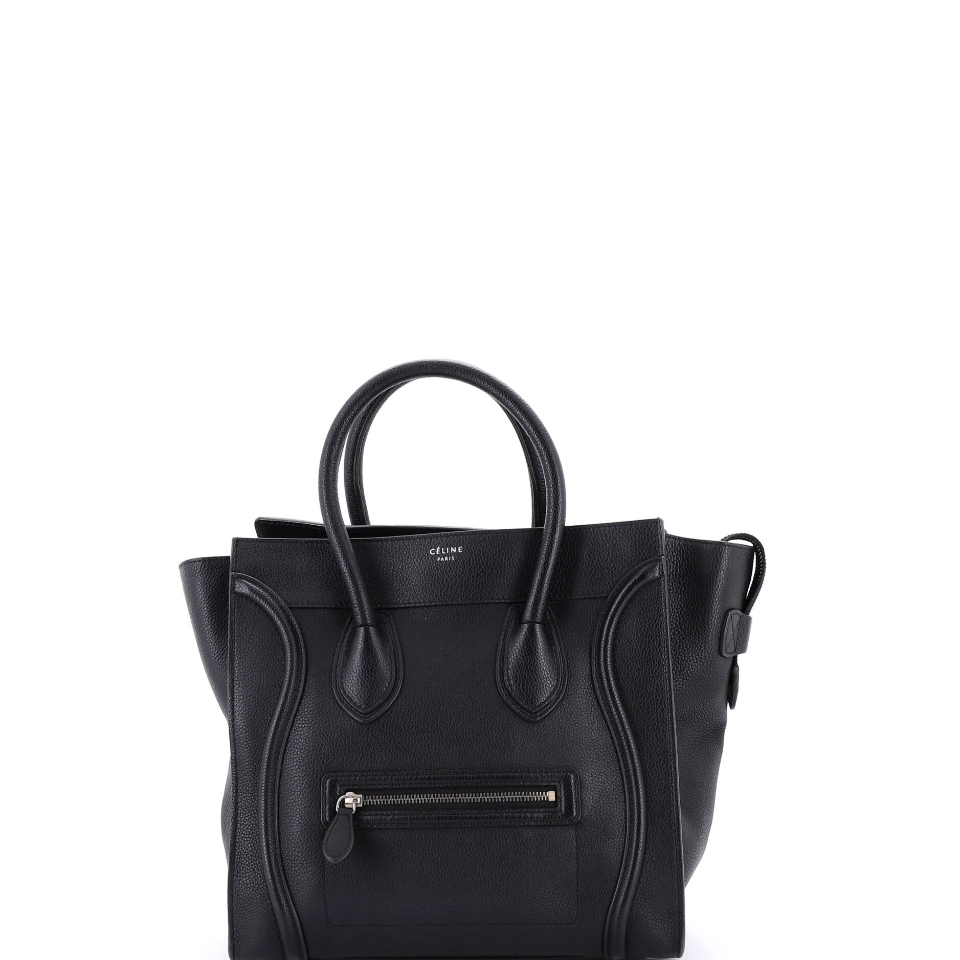 Luggage Bag Grainy Leather Mini
