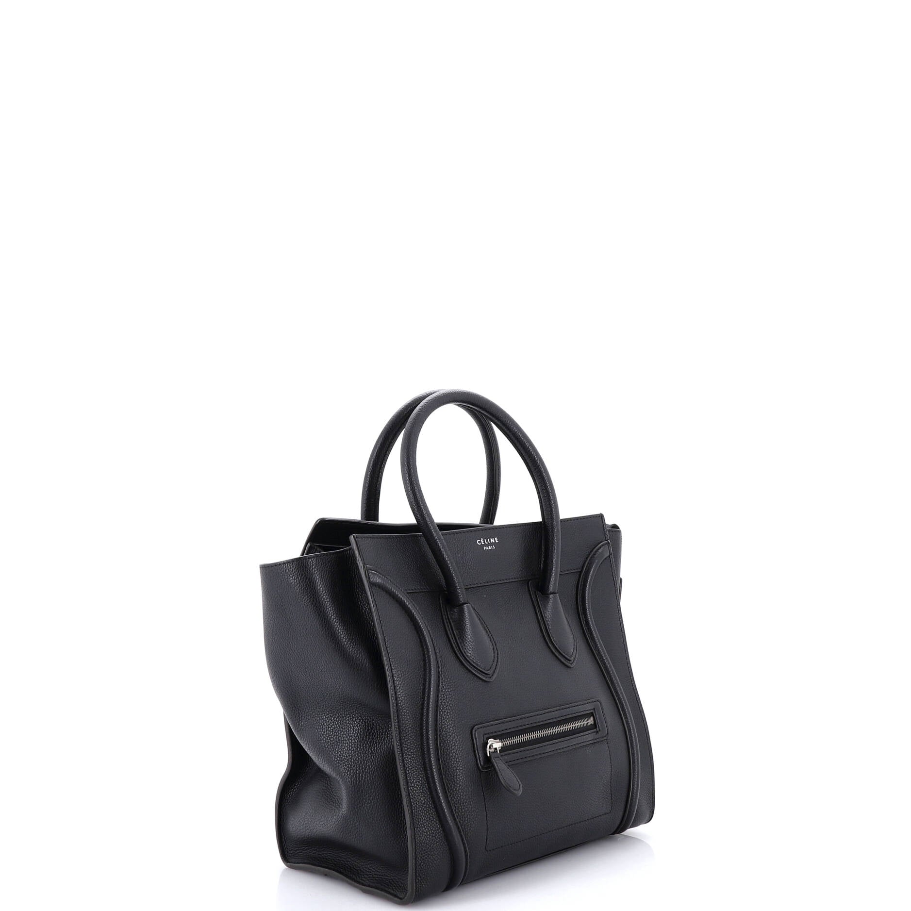 Luggage Bag Grainy Leather Mini