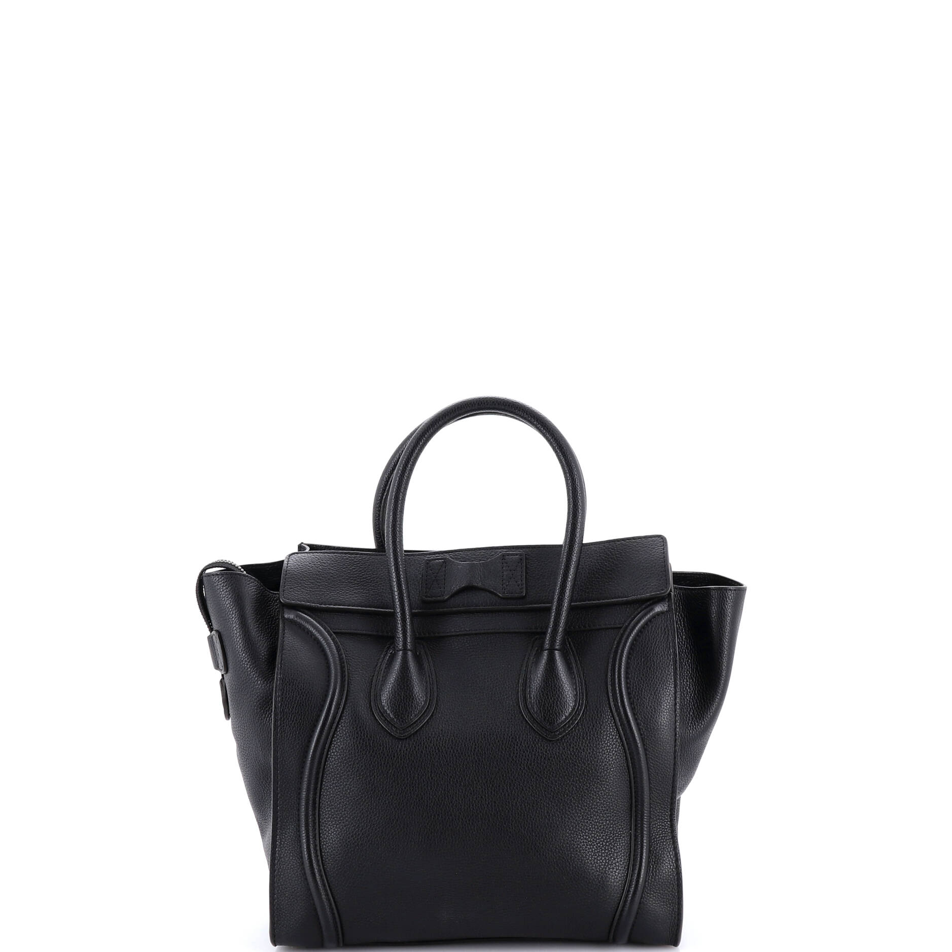 Luggage Bag Grainy Leather Mini
