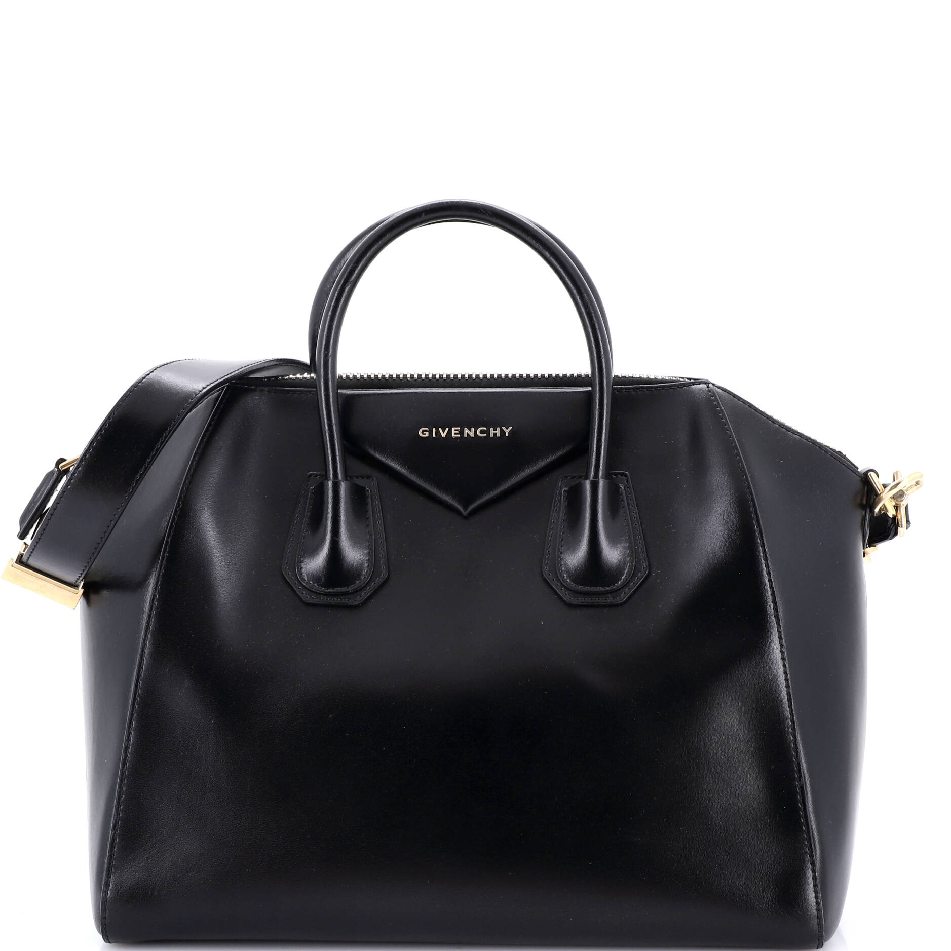 Antigona Bag Glazed Leather Medium