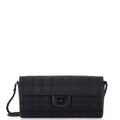 Travel Line Flap Bag Quilted Nylon East West