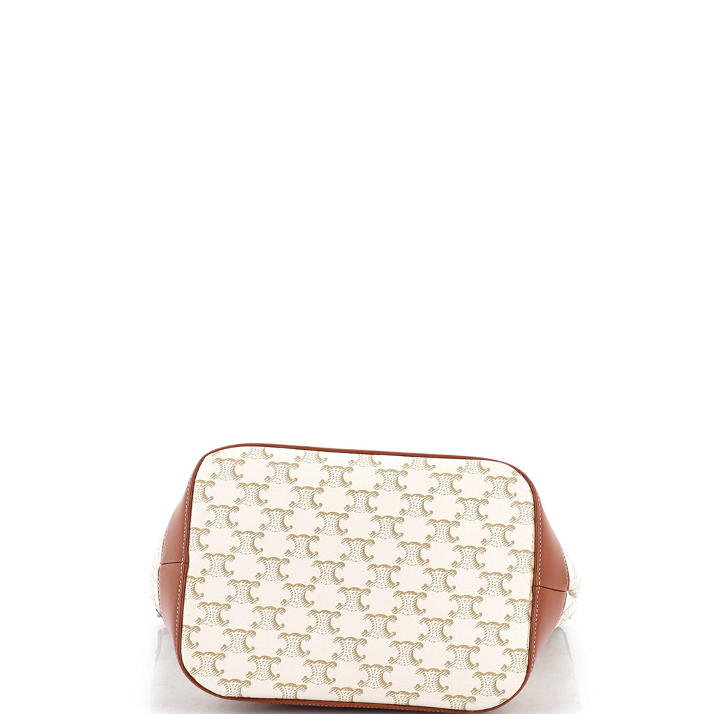Bucket Bag Triomphe Coated Canvas Medium