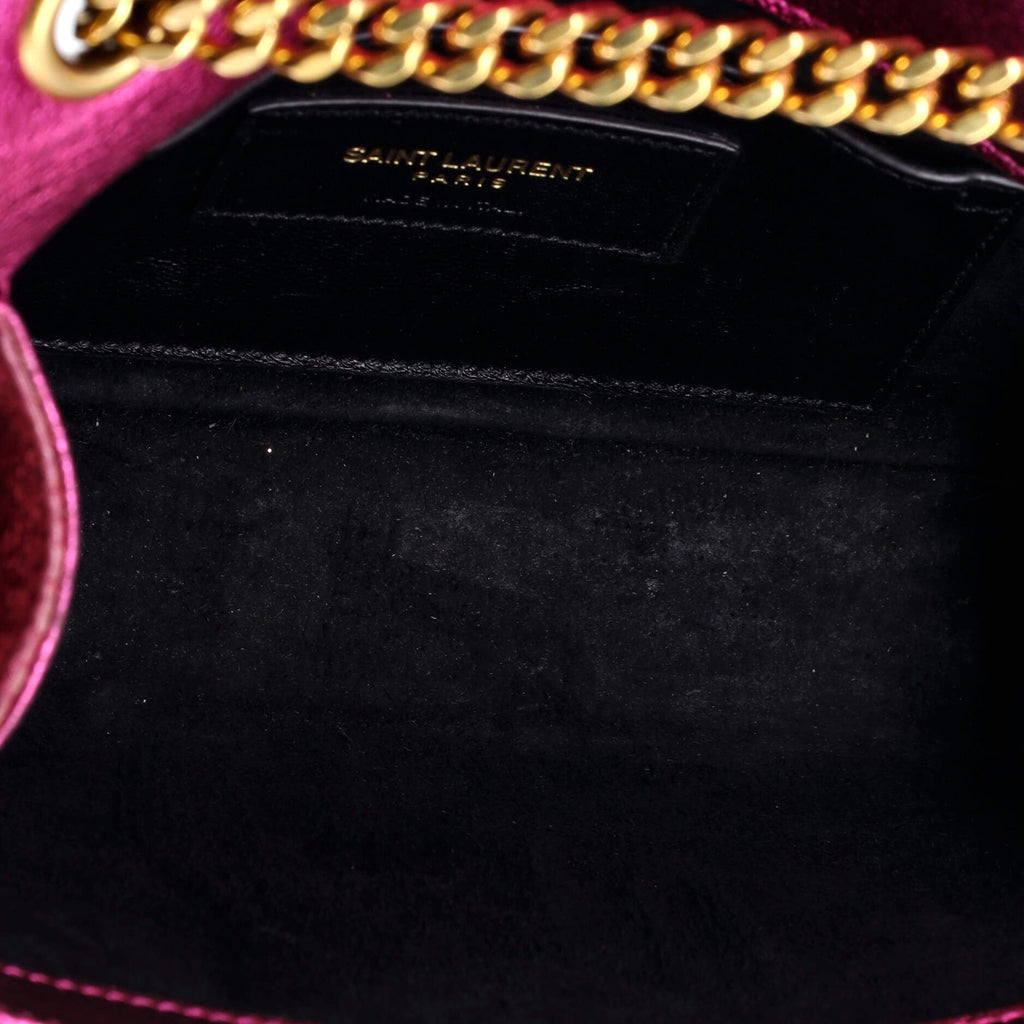 Classic Monogram Crossbody Bag Glitter Leather Small