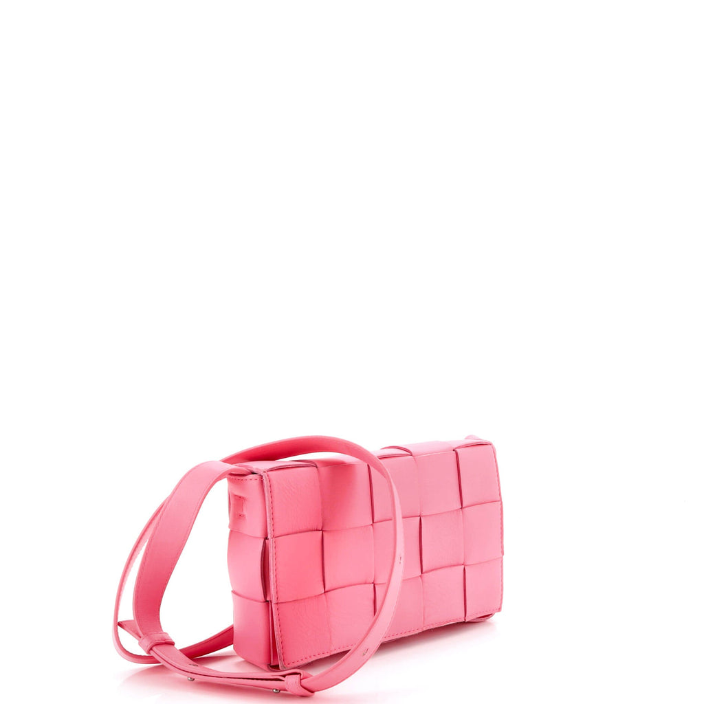Cassette Crossbody Bag Maxi Intrecciato Leather