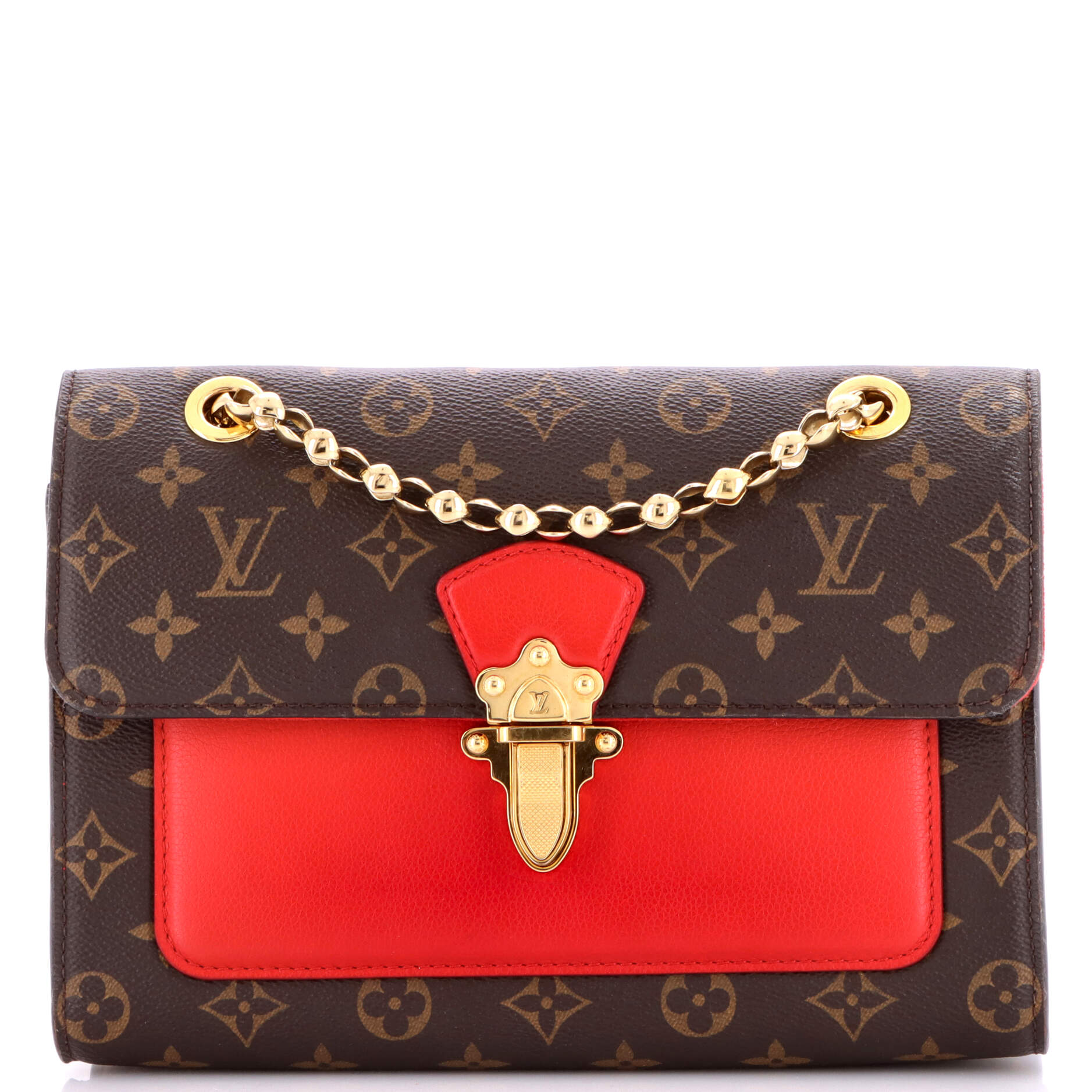 Victoire Handbag Monogram Canvas and Leather
