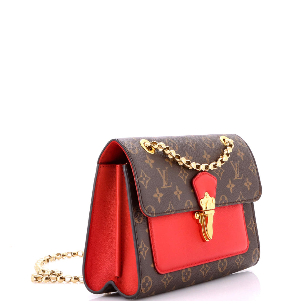 Victoire Handbag Monogram Canvas and Leather