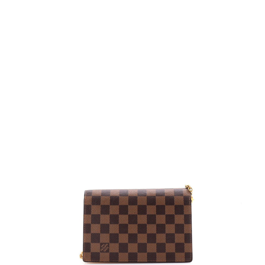 Vavin Chain Wallet NM Damier with Leather
