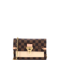 Vavin Chain Wallet NM Damier with Leather