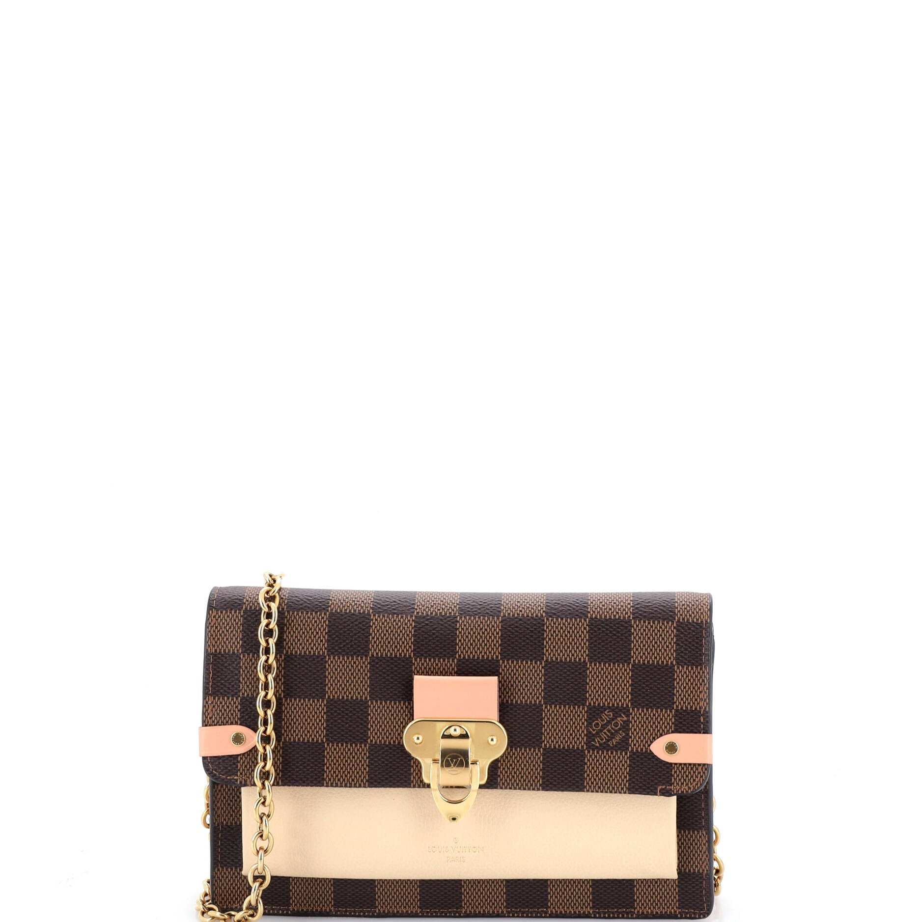 Vavin Chain Wallet NM Damier with Leather