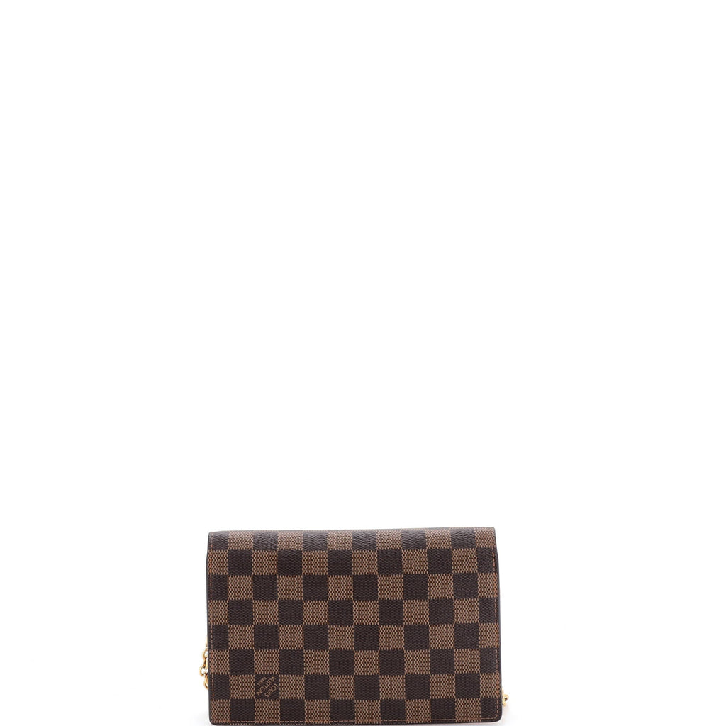 Vavin Chain Wallet NM Damier with Leather