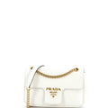 Pattina Flap Shoulder Bag Saffiano Leather Small