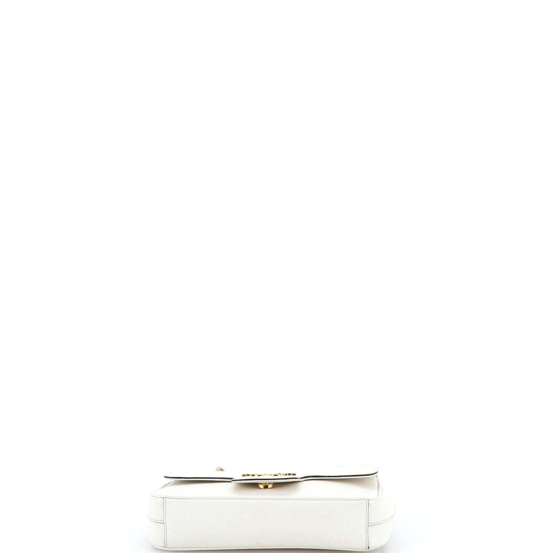 Pattina Flap Shoulder Bag Saffiano Leather Small