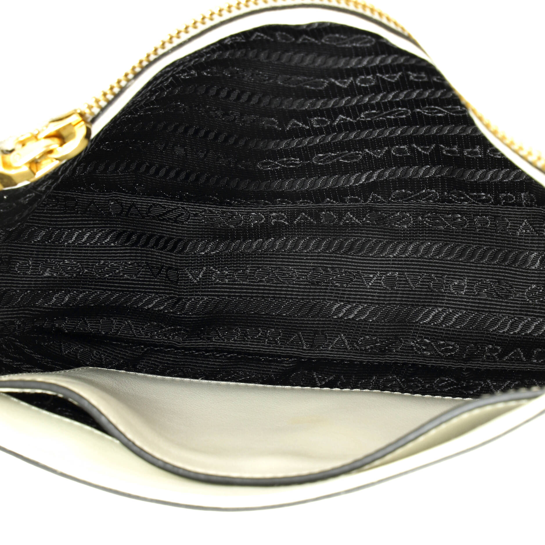 Pattina Flap Shoulder Bag Saffiano Leather Small