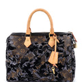 Speedy Handbag Fleur De Jais Monogram Canvas 30