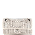 Up In The Air Flap Bag Perforated Leather Medium