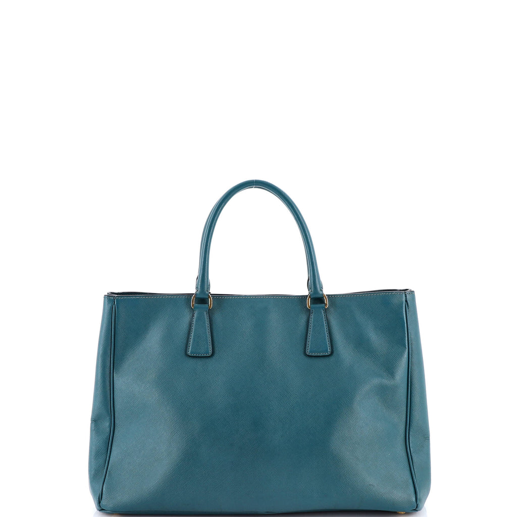 Lux Open Tote Saffiano Leather Large