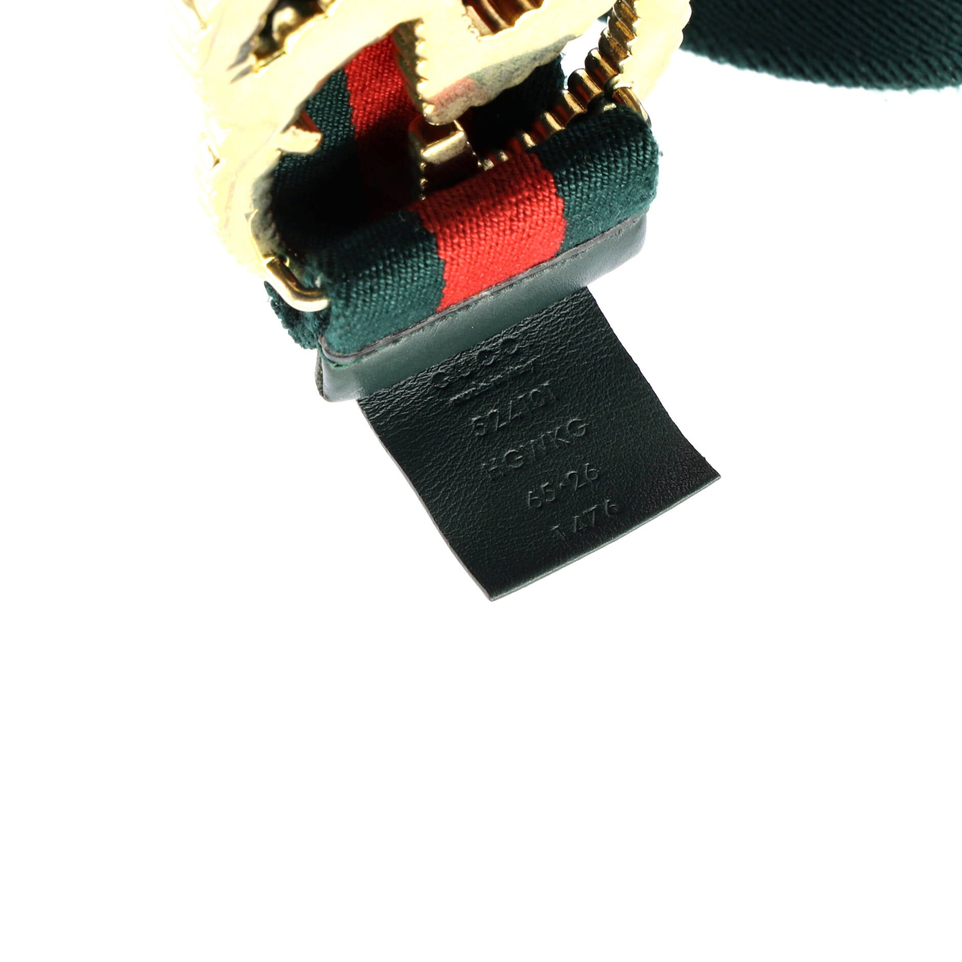 GG Torchon Web Belt Canvas Wide 65