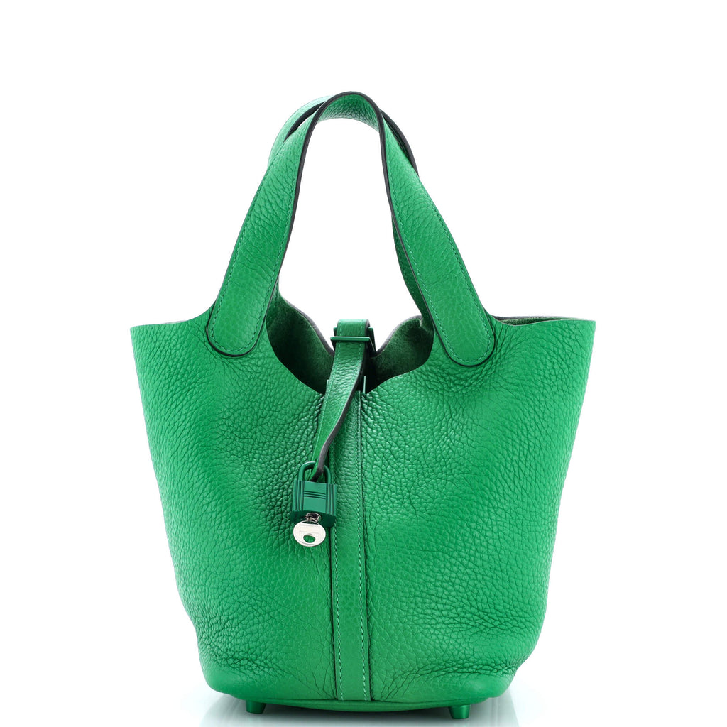 Monochrome Picotin Lock Bag Clemence PM