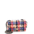 Classic Single Flap Bag Quilted Tweed Mini