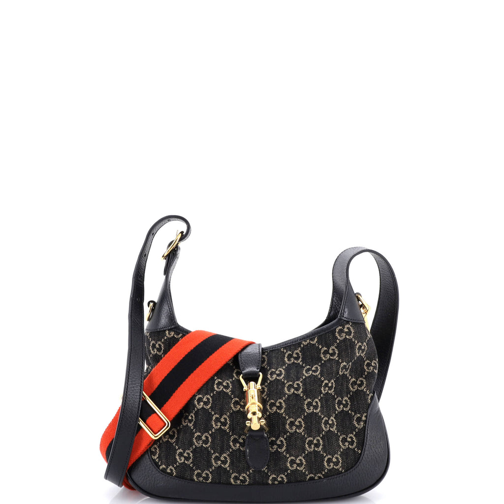 Jackie 1961 Hobo GG Denim Small