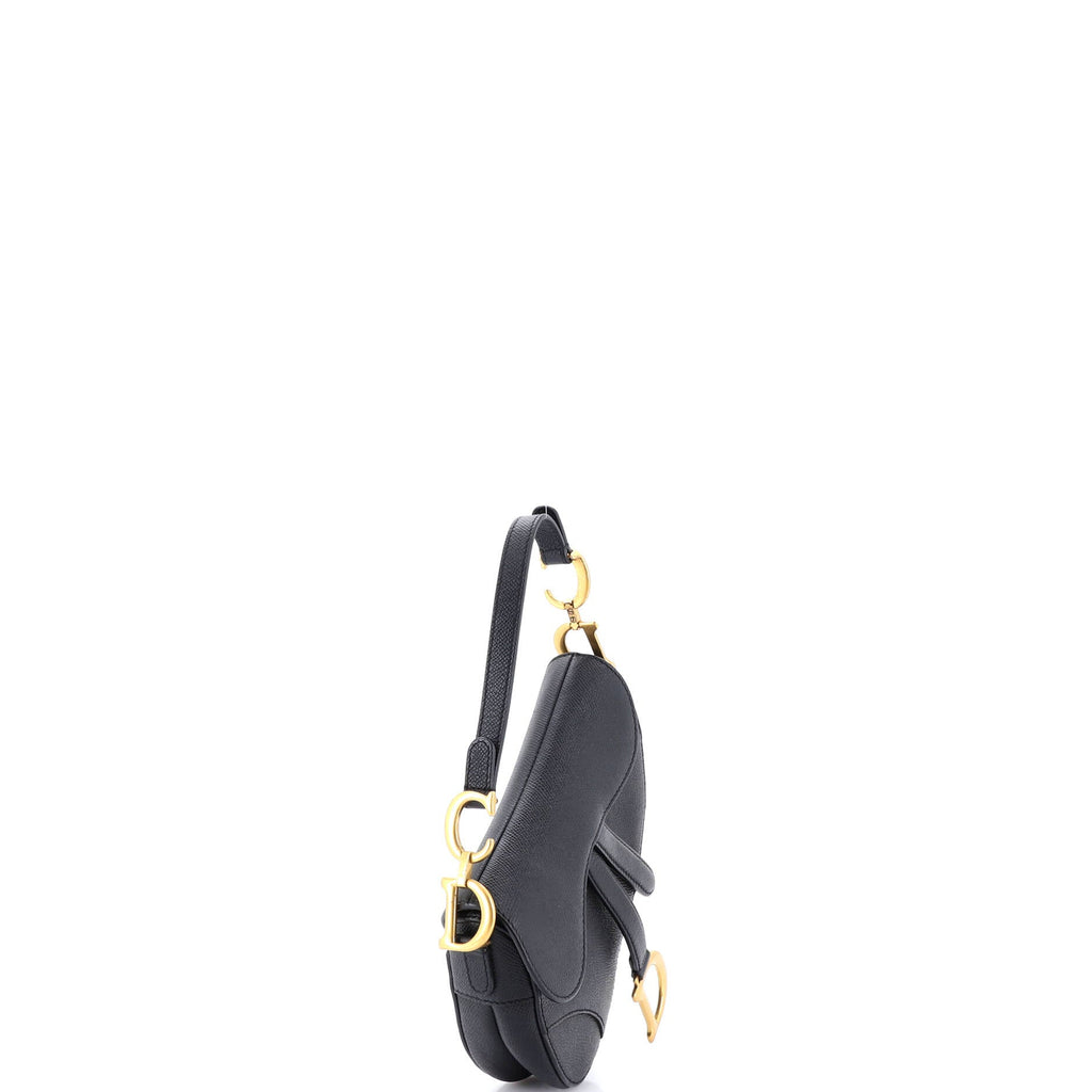 Saddle Handbag Leather Mini