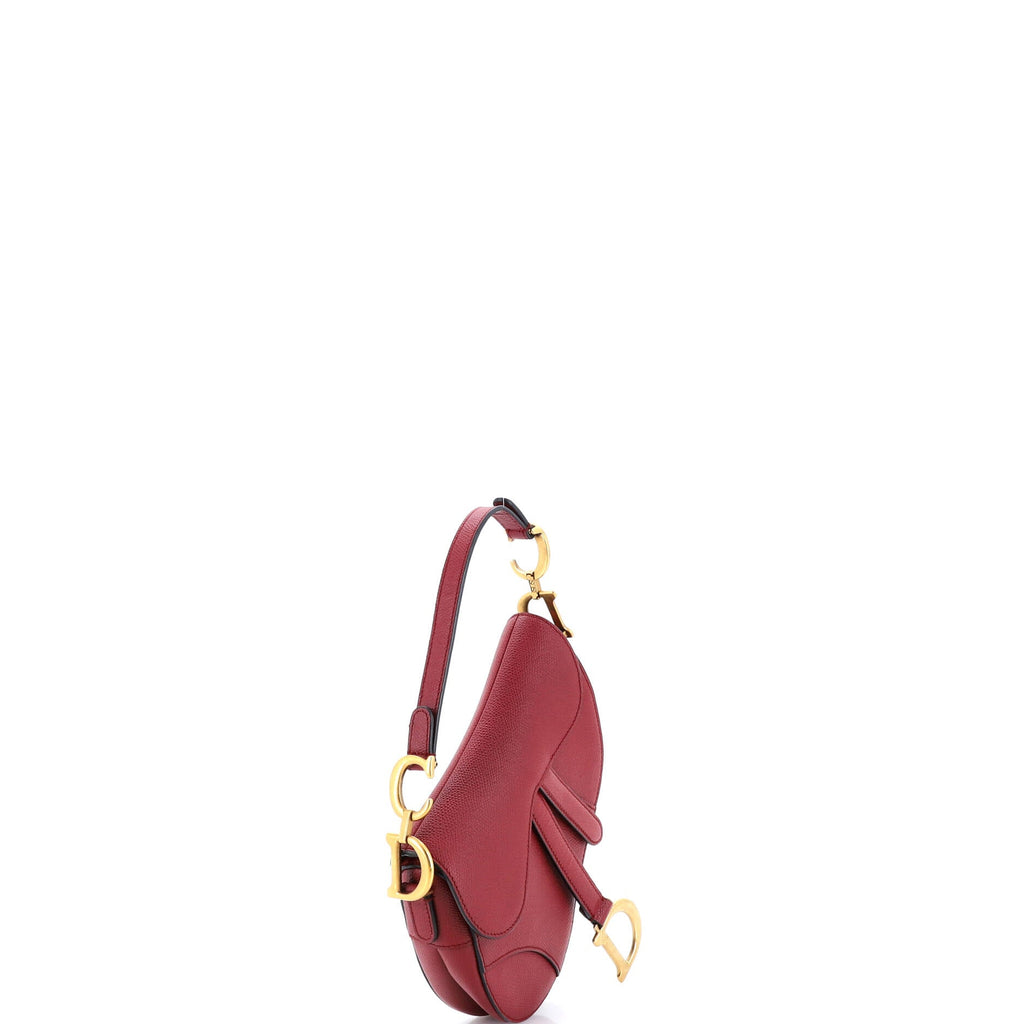 Saddle Handbag Leather Mini
