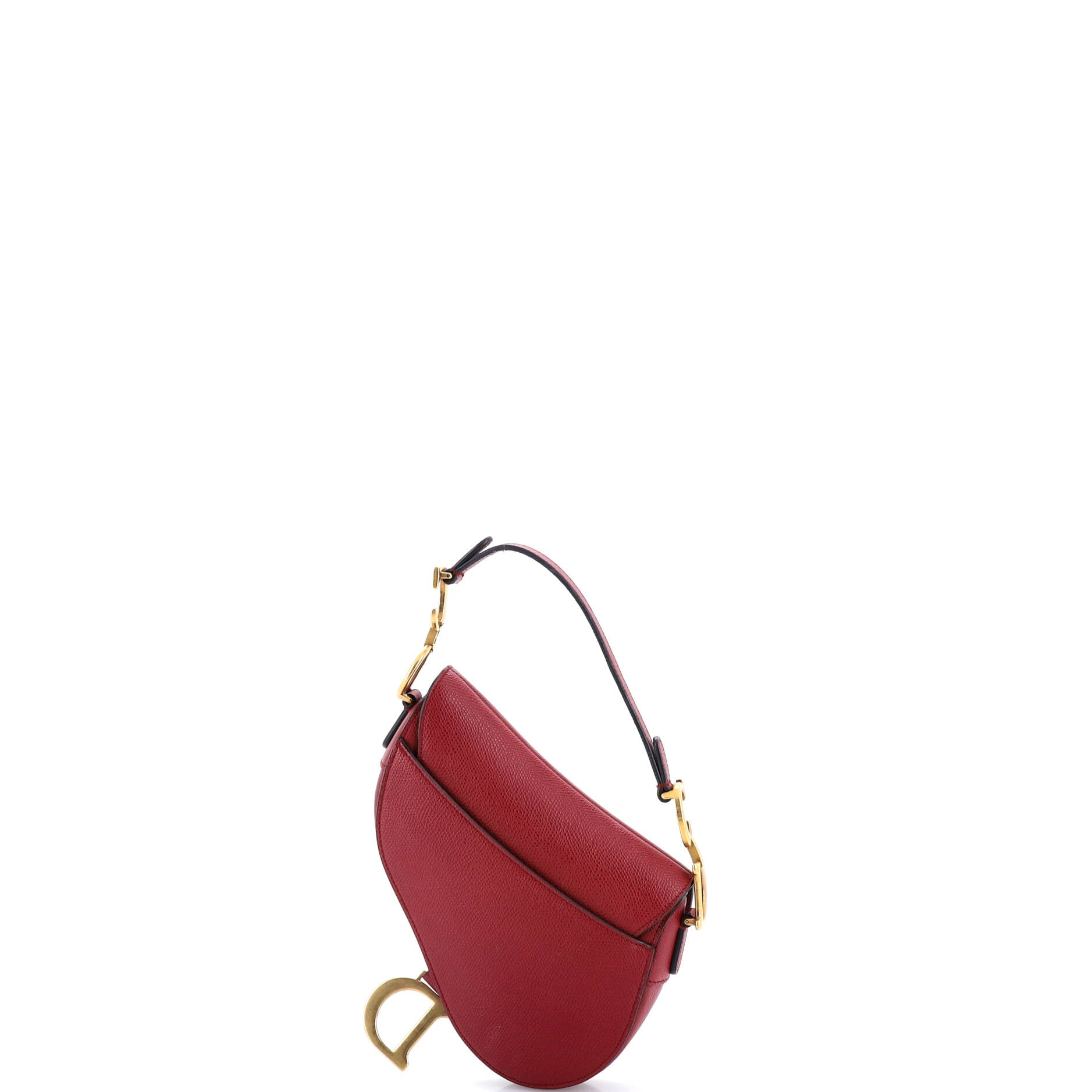 Saddle Handbag Leather Mini