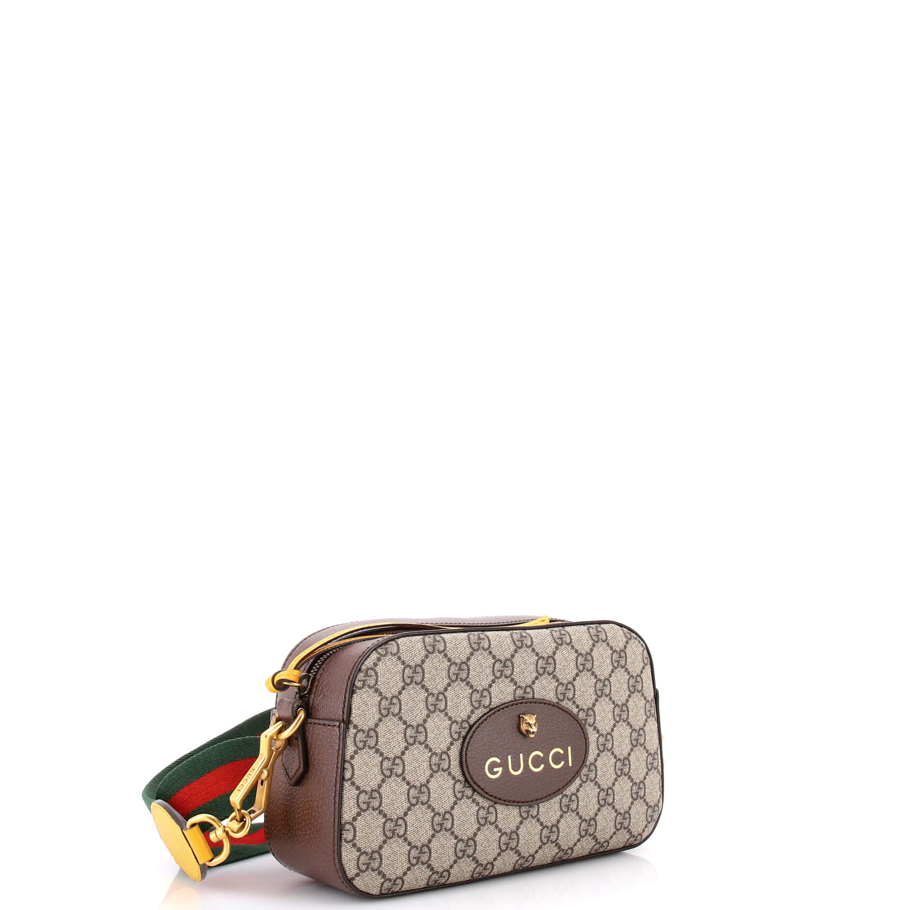Neo Vintage Camera Messenger Bag GG Coated Canvas