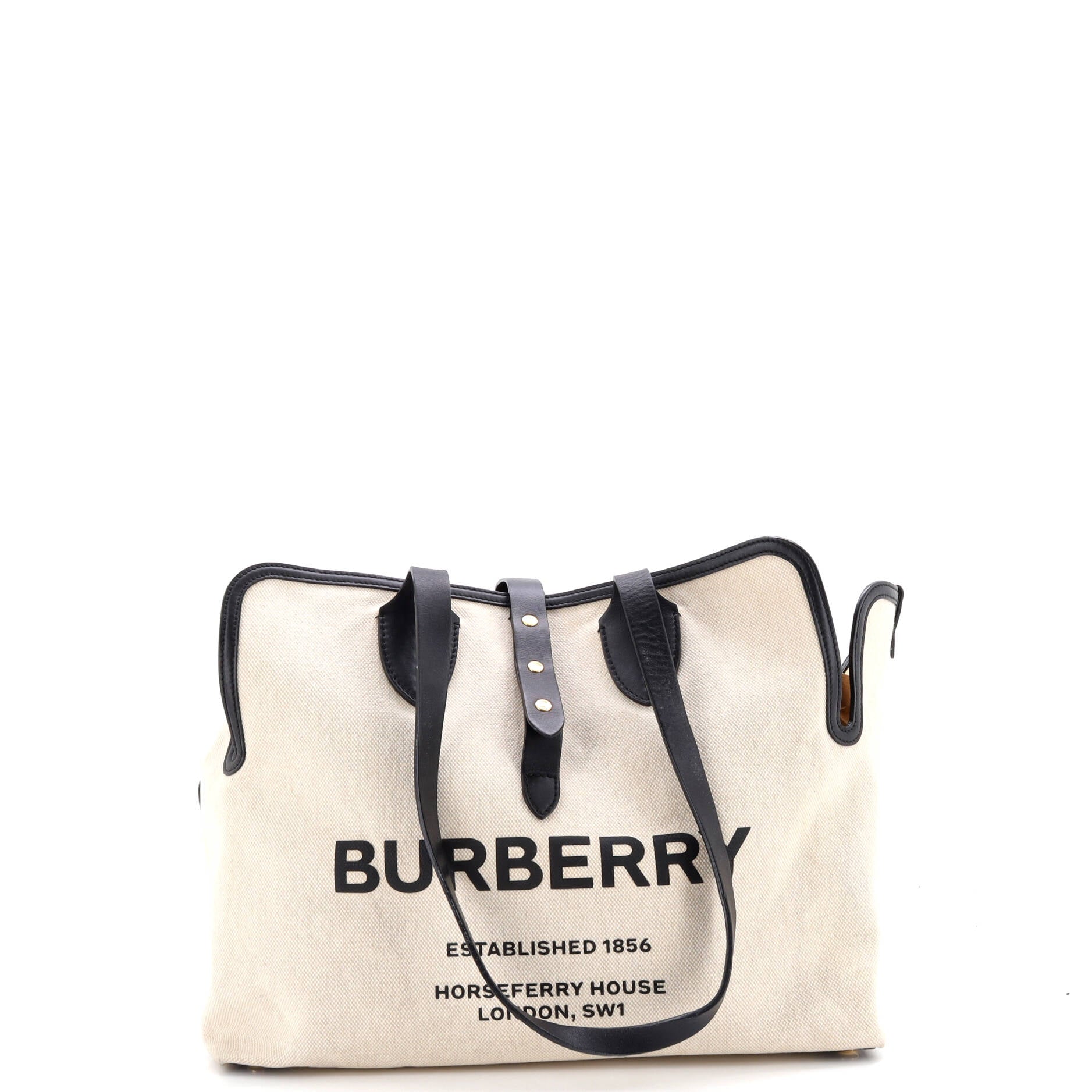 Soft Belt Bag Canvas with Leather Medium