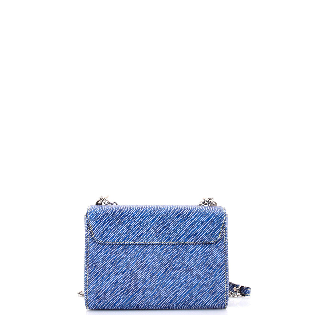 Twist Handbag Limited Edition Pin Embellished Epi Leather MM