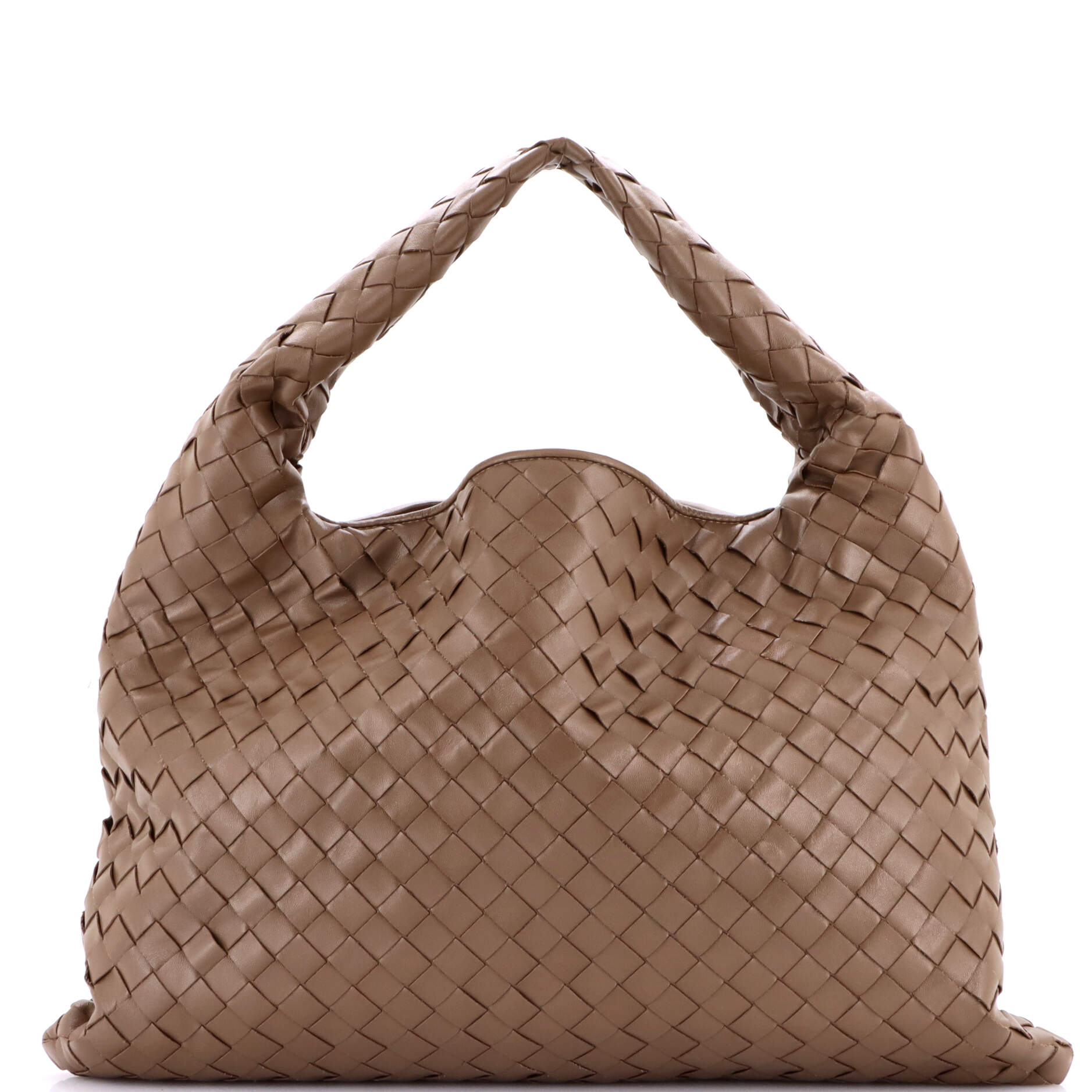 Hop Hobo Intrecciato Leather Small
