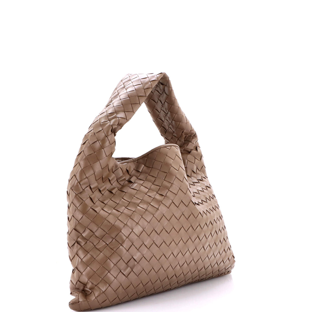 Hop Hobo Intrecciato Leather Small